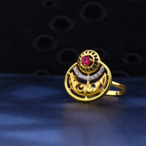 916 Gold Ladies Ring LR72