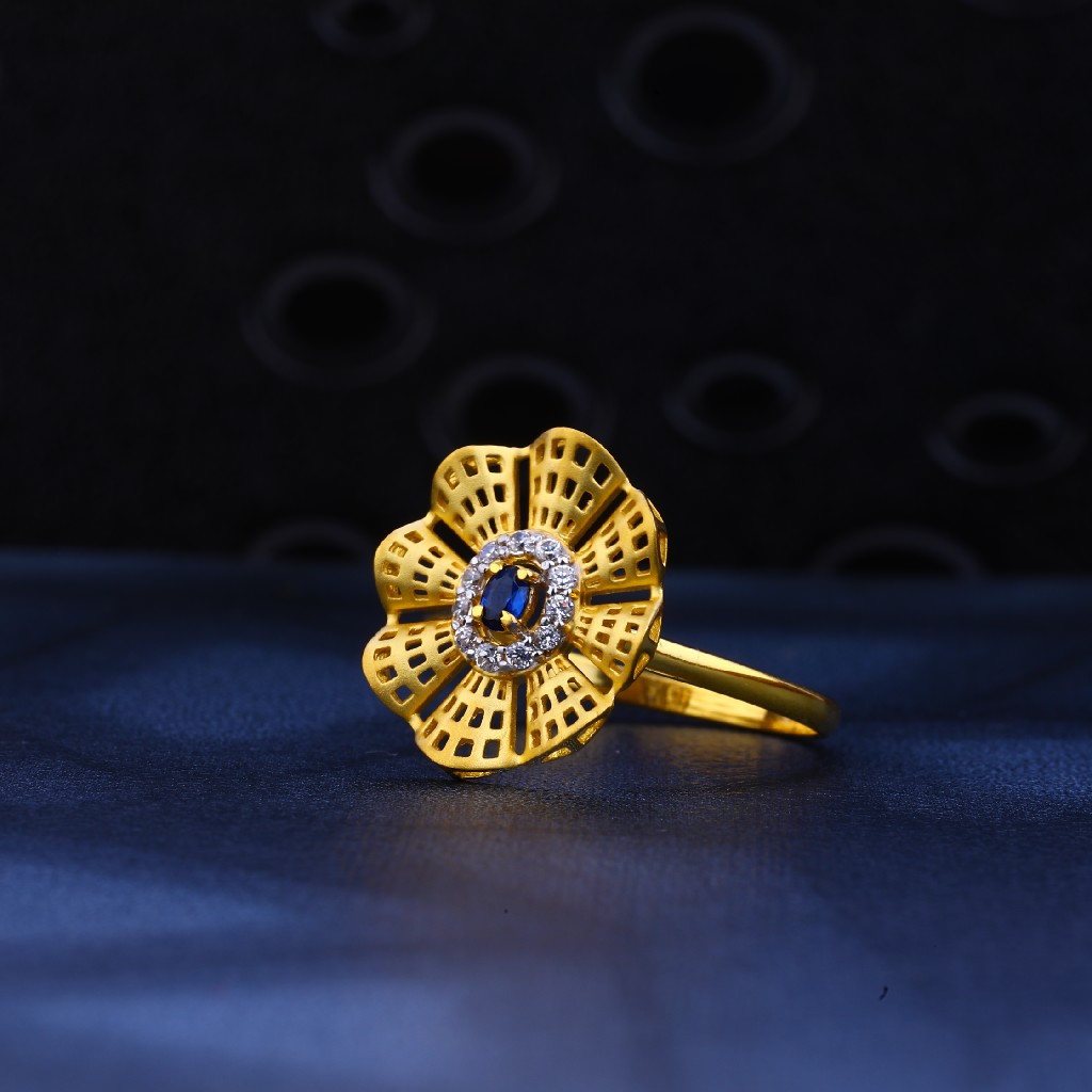 22kt Gold Designer Exclusive Ring LR73 - Image 5