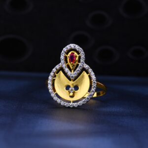 916 Gold Classic Ring LR97