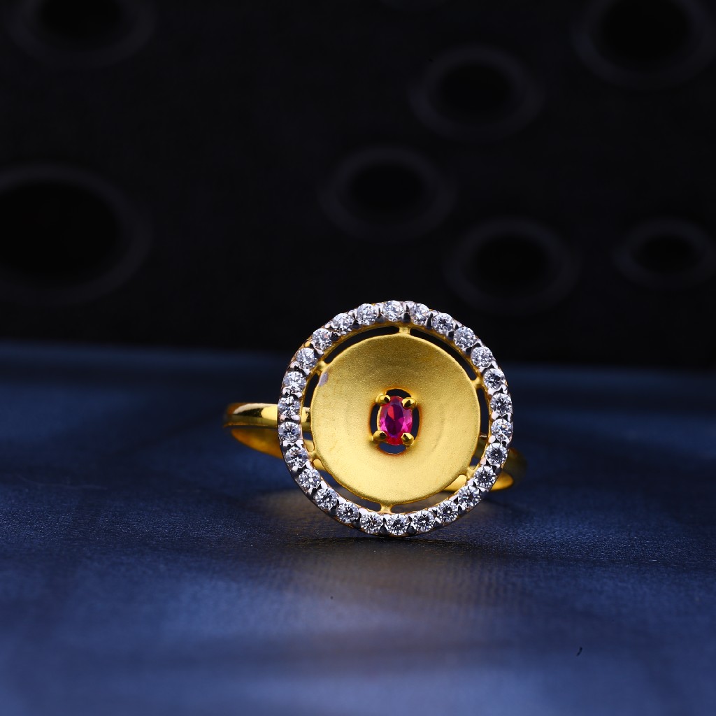 916 Gold Designer Ring LR108