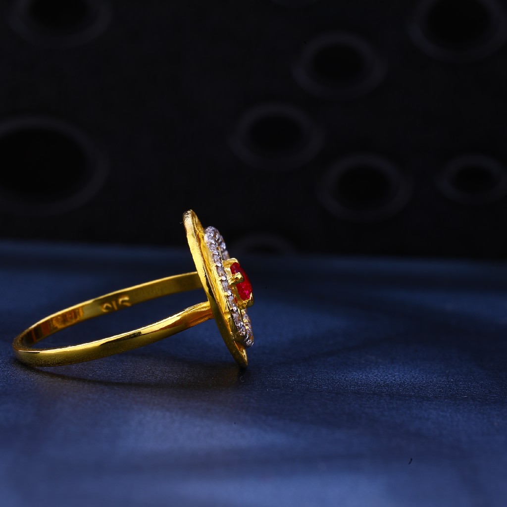 22kt Gold Stylish Ring LR110 - Image 3