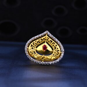 22ct Gold Hallmark Ring LR116