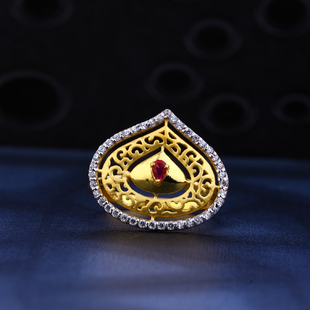 22ct Gold Hallmark Ring LR116