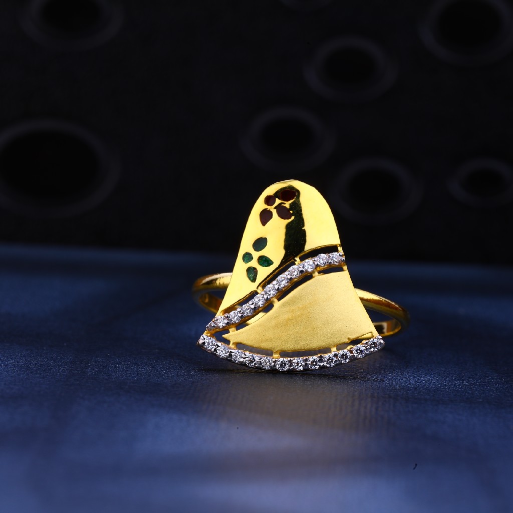 22ct Gold Plain Ring LR117