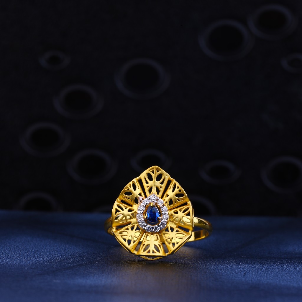 916 Gold Designer Ring LR16