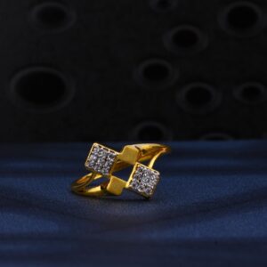 22kt Gold Designer Ring LR188