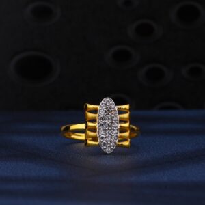22kt Gold Cz Ring LR189
