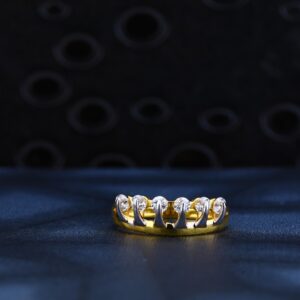 916 Gold Cz Ring LR150