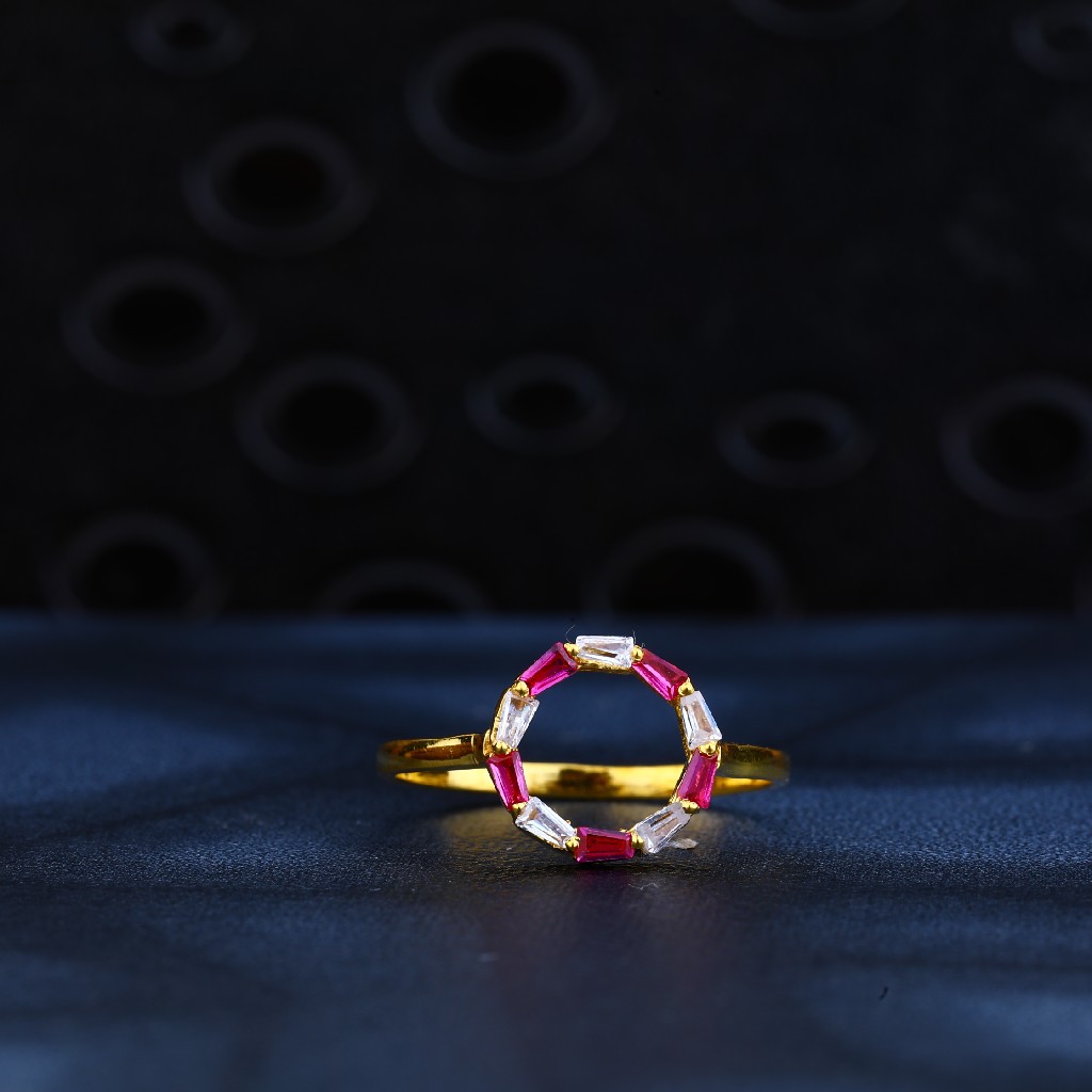 916 Gold Designer Ladies Ring LR159