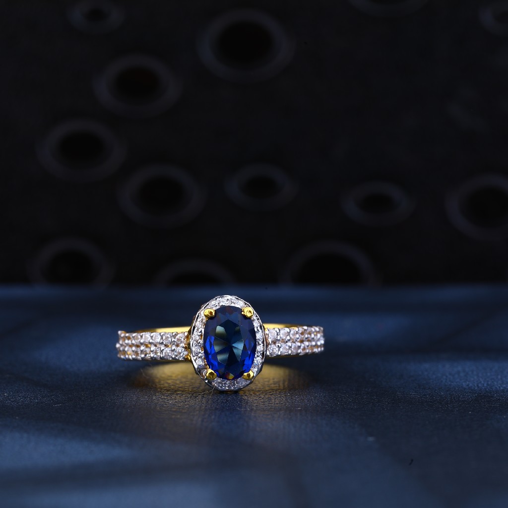 916 Gold cz Ring LR127