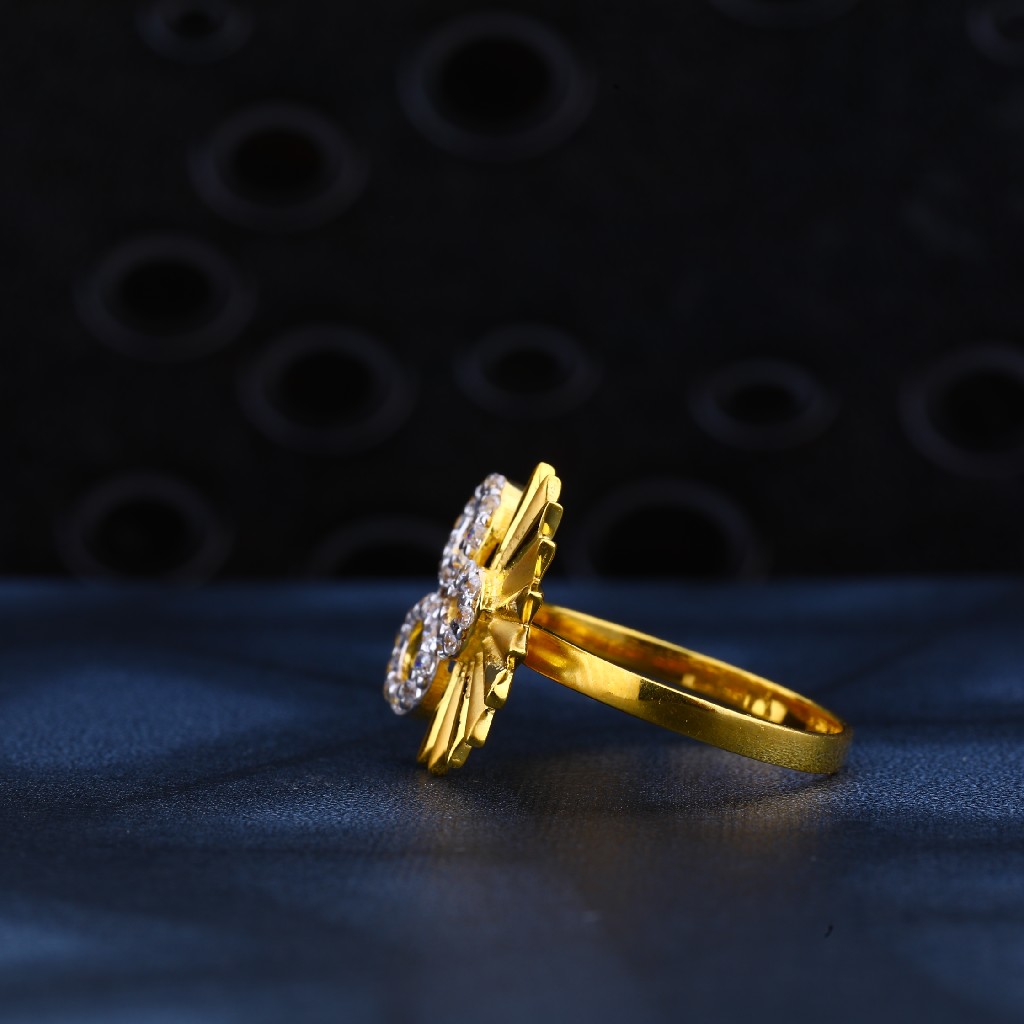 916 Gold Designer Ring LR135 - Image 4