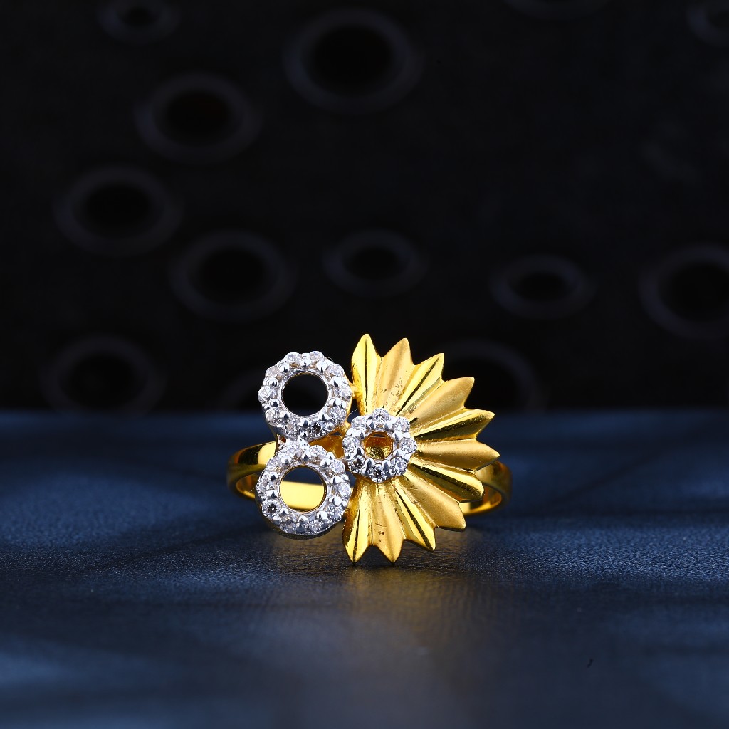916 Gold Designer Ring LR135