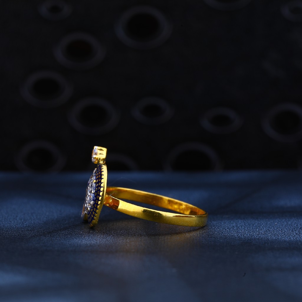 22ct Gold Exclusive Designer Ring LR139 - Image 3
