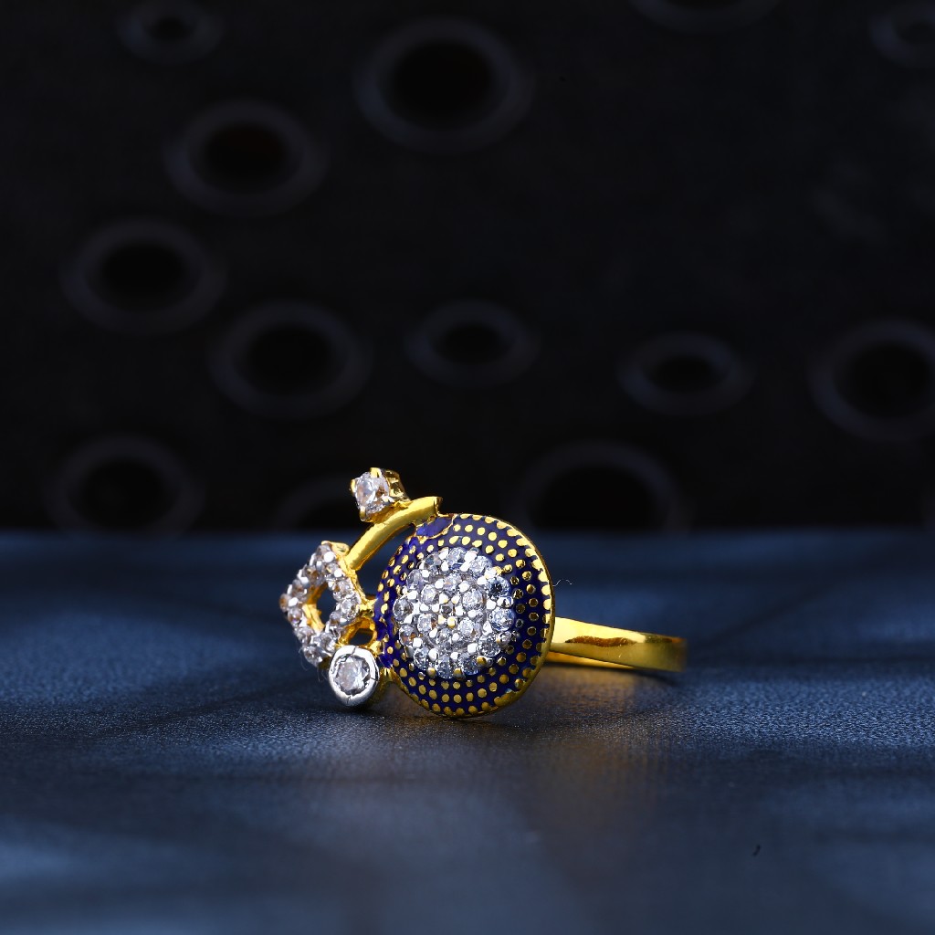 22ct Gold Exclusive Designer Ring LR139 - Image 2