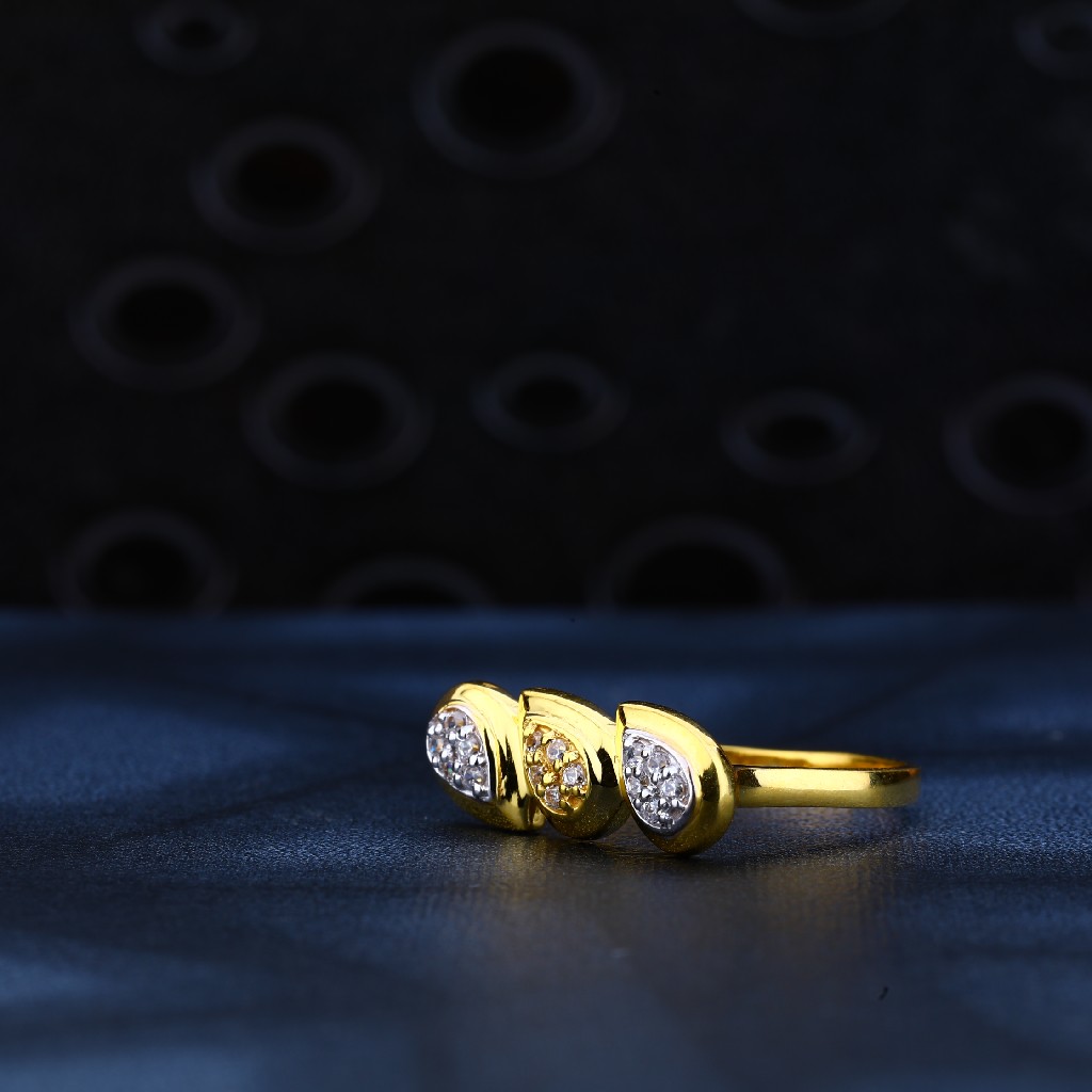 22kt Gold Simple Ring LR147 - Image 3
