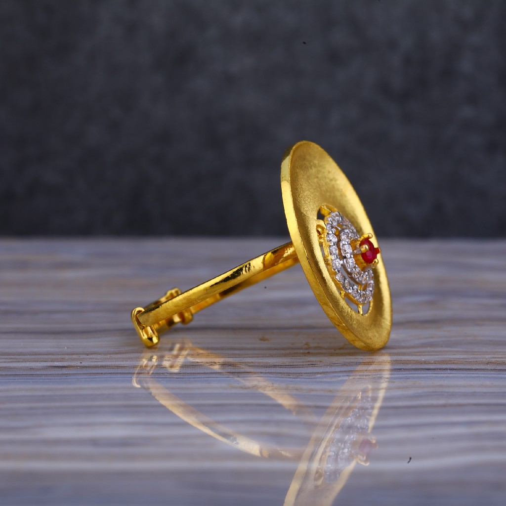 22kt Gold Classic Designer Ring LLR104 - Image 5