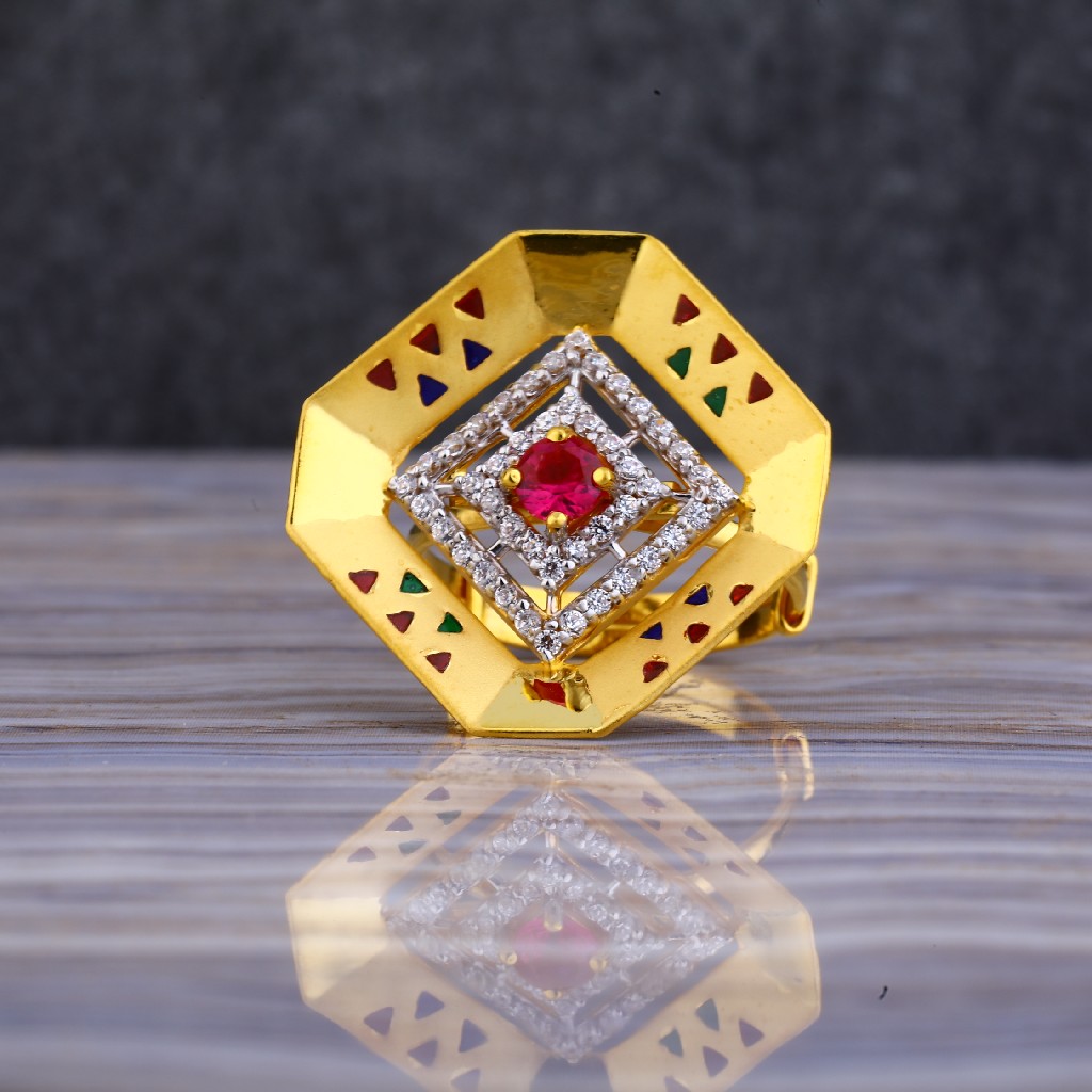 22kt Gold Exclusive Ring for women LLR123