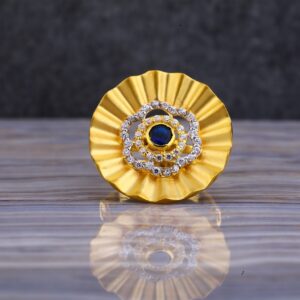 916 Gold Exclusive Cz Ring LLR133