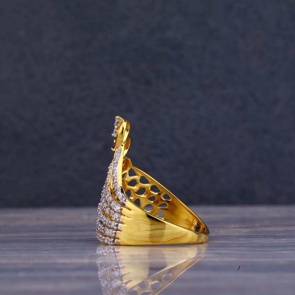 22kt Good Exclusive Cz Ring LLR74 - Image 3
