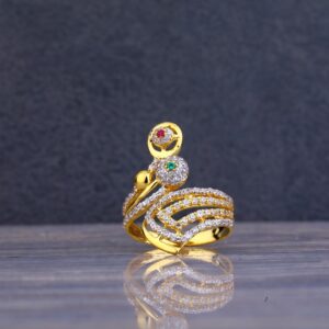 22kt Gold Cz Ring LLR81