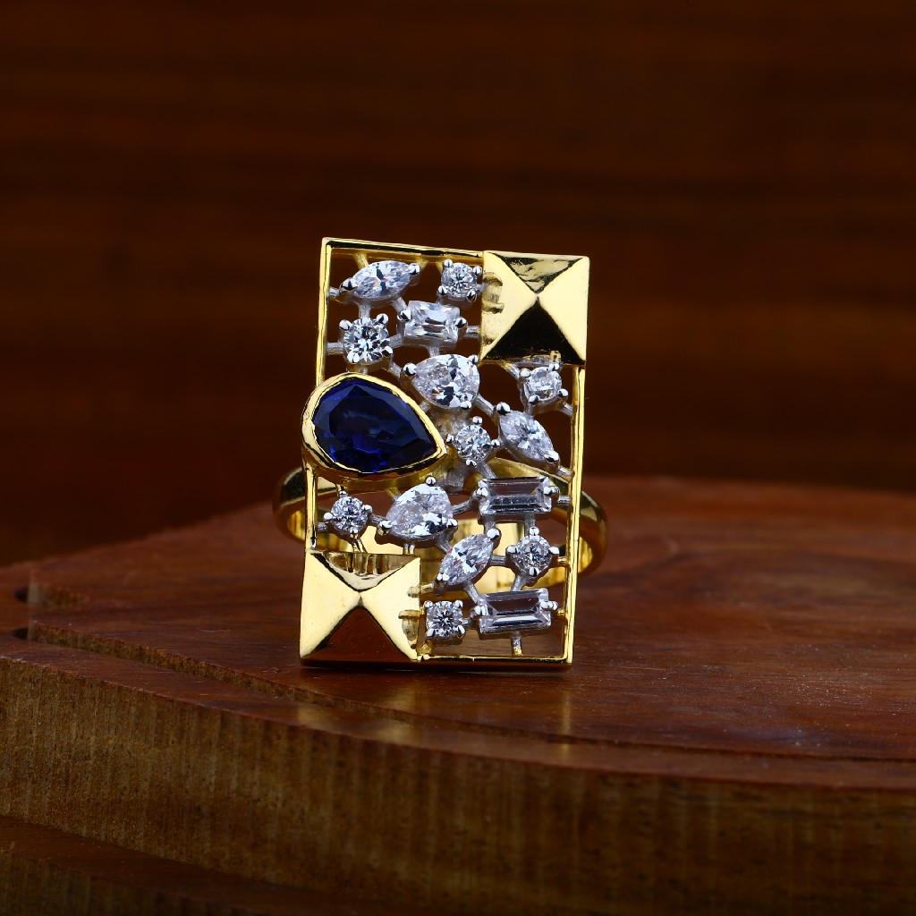 22kt Gold Classic Designer Ring LAR31