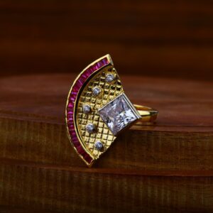 916 Gold Antique Ring LAR52