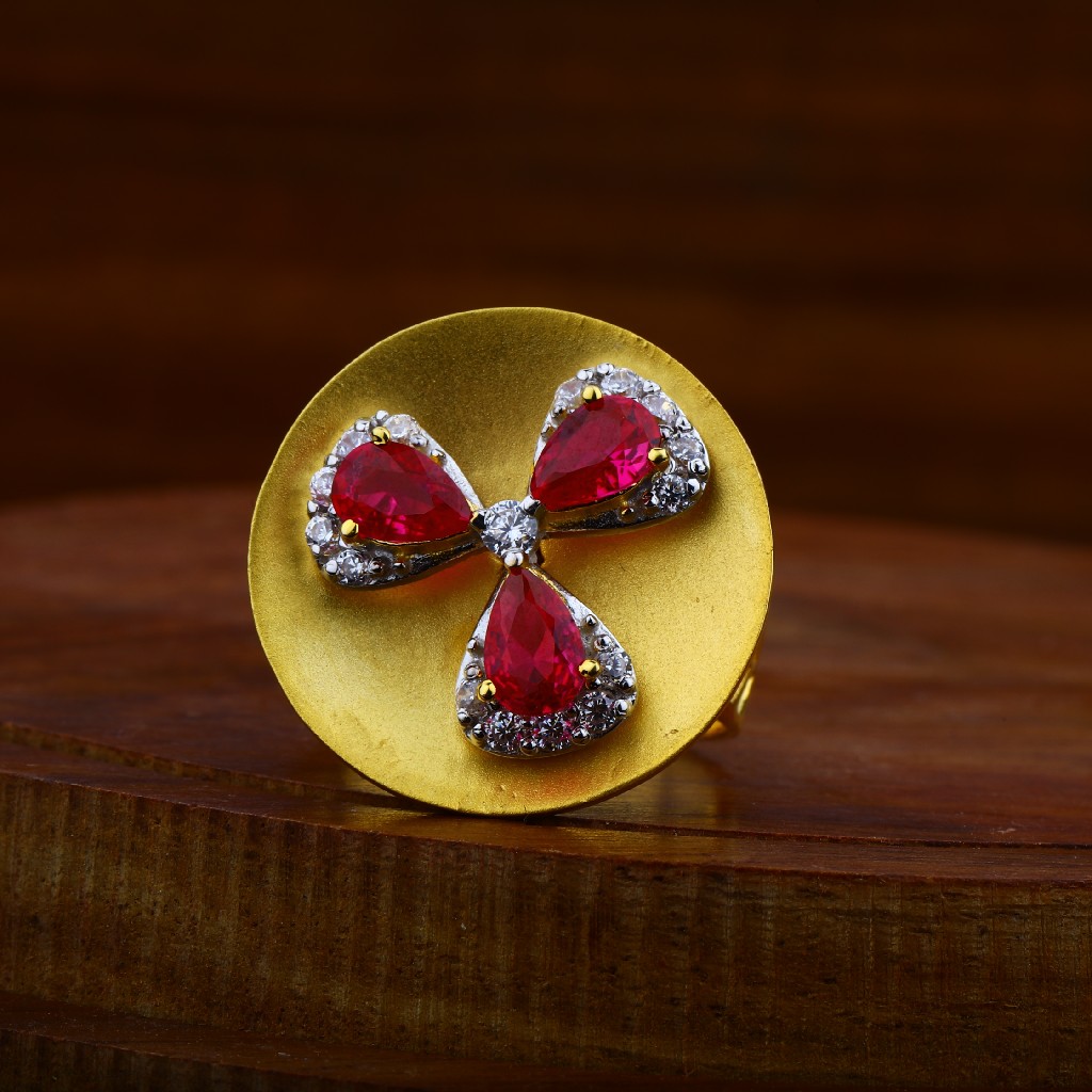 916 Gold antique ring LAR53