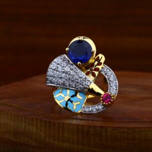 916 Gold Antique Exclusive Ring LAR59