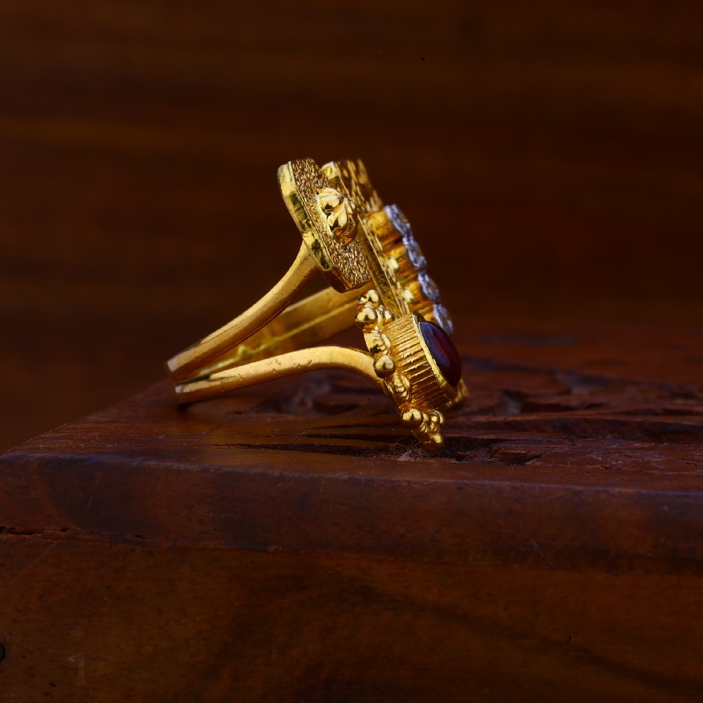 916 gold Antique Exclusive Ring LAR72 - Image 5