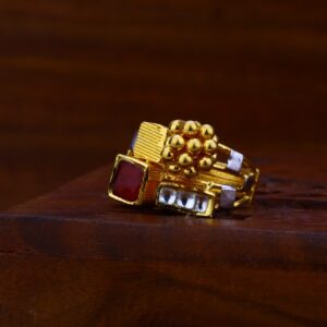 916 Gold Designer Antique Ring LAR51