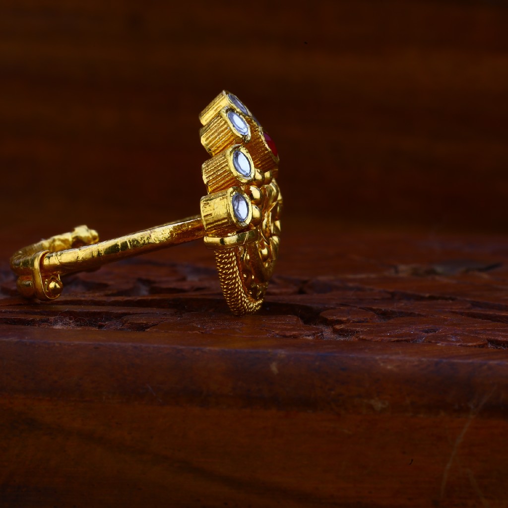 916 GOLD ring Of Antique LAR58 - Image 3