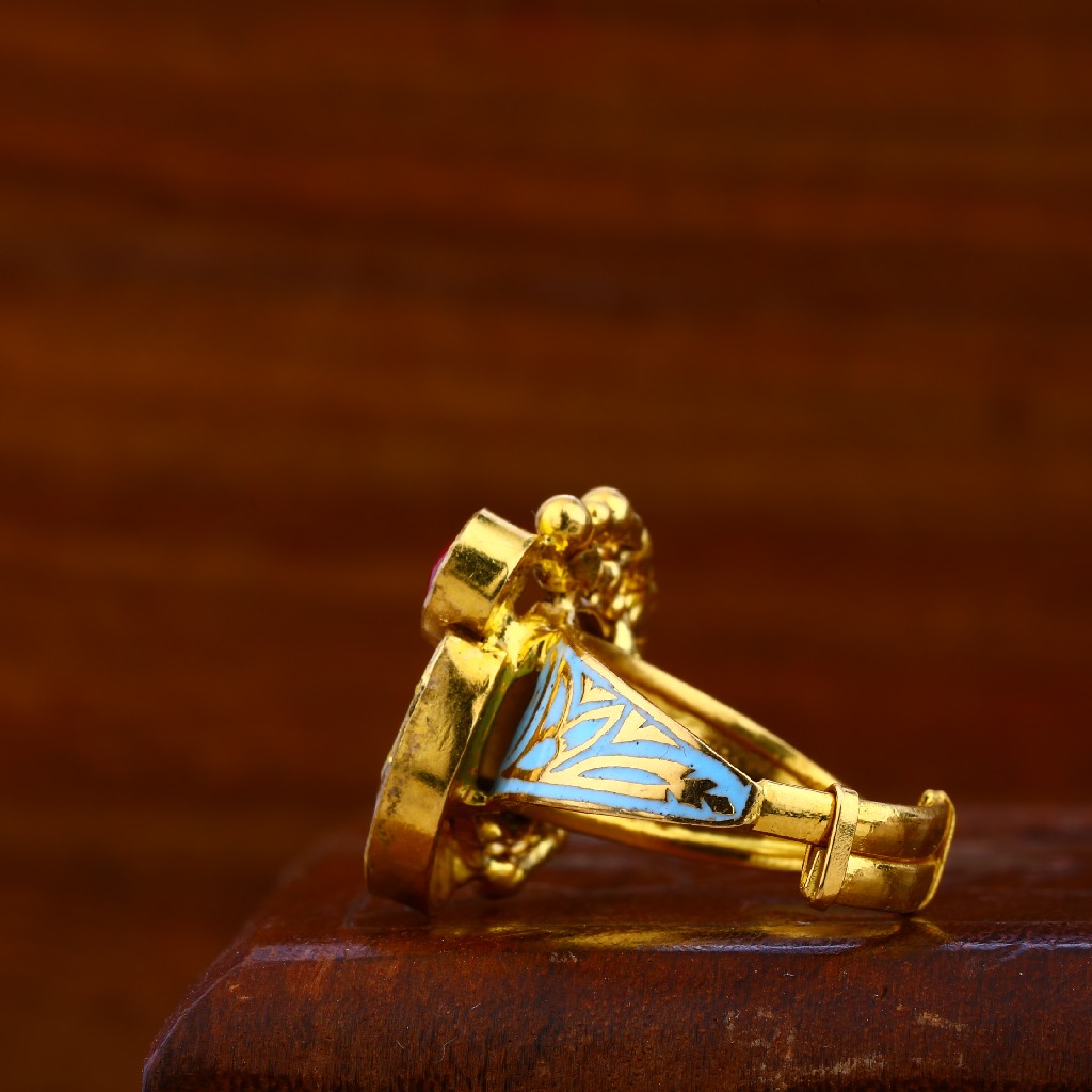 916 gold EXCLUSIVE antique Ring LAR41 - Image 3