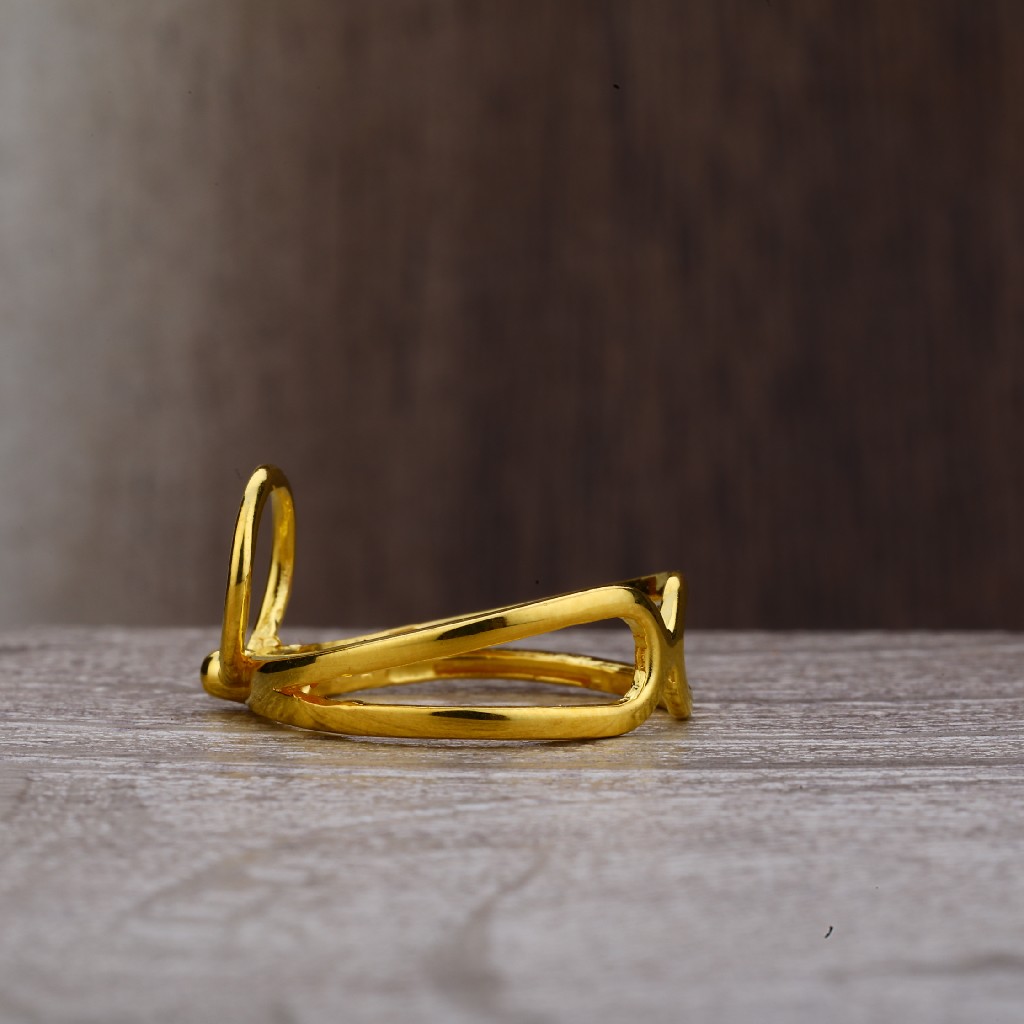 916 Gold classic Ring LPR161 - Image 3