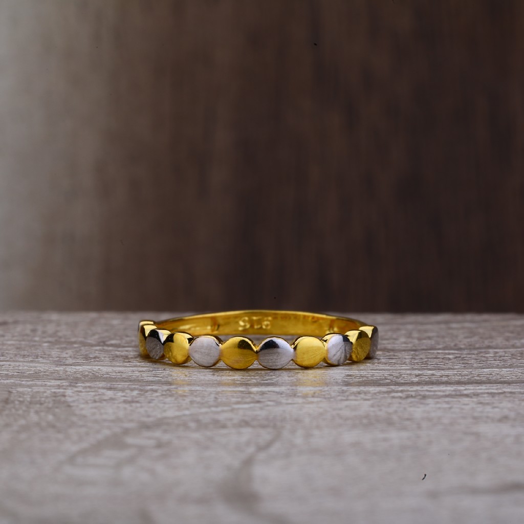 22ct Plain Ladies Ring LPR166