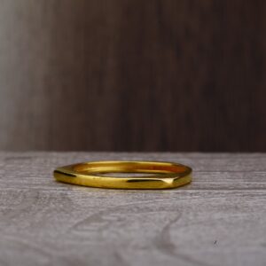 916 Gold Plain Ring LPR167