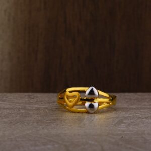 916 Gold Classic Plain Ring  LPR185