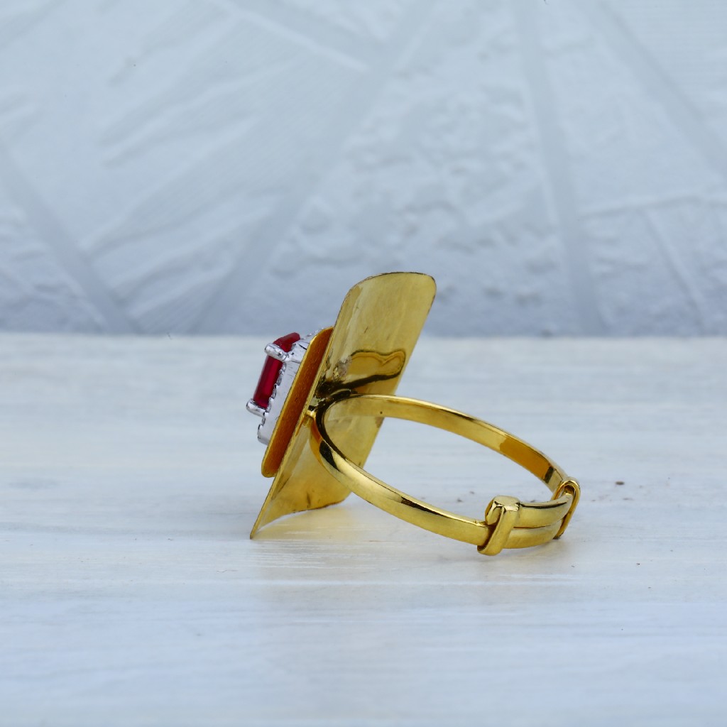 750 Ladies Classic Italian Ring LIR02 - Image 4
