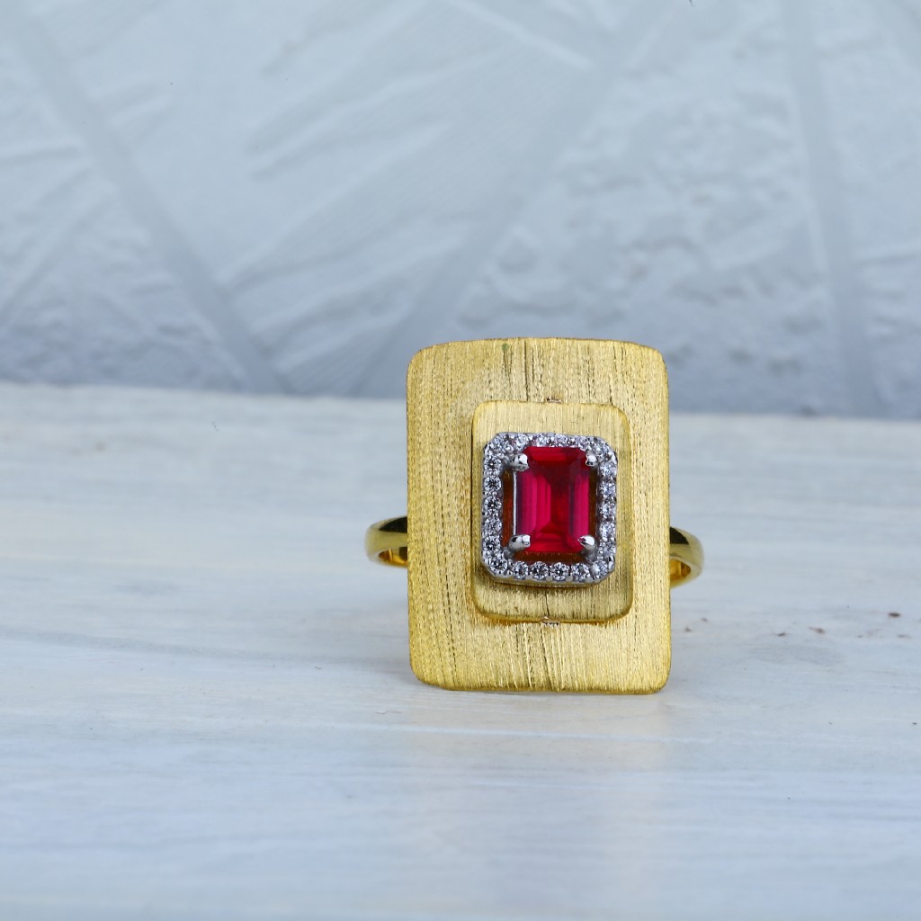 750 Ladies Classic Italian Ring LIR02 - Image 3