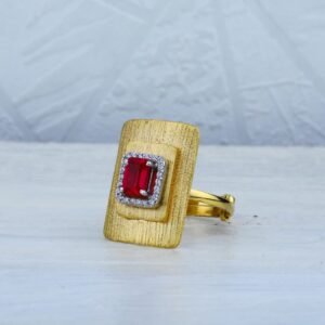 750 Ladies Classic Italian Ring LIR02