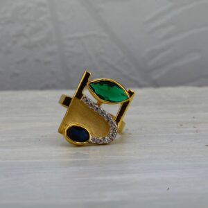 18kt Ring Of Italian Jewellery LIR04