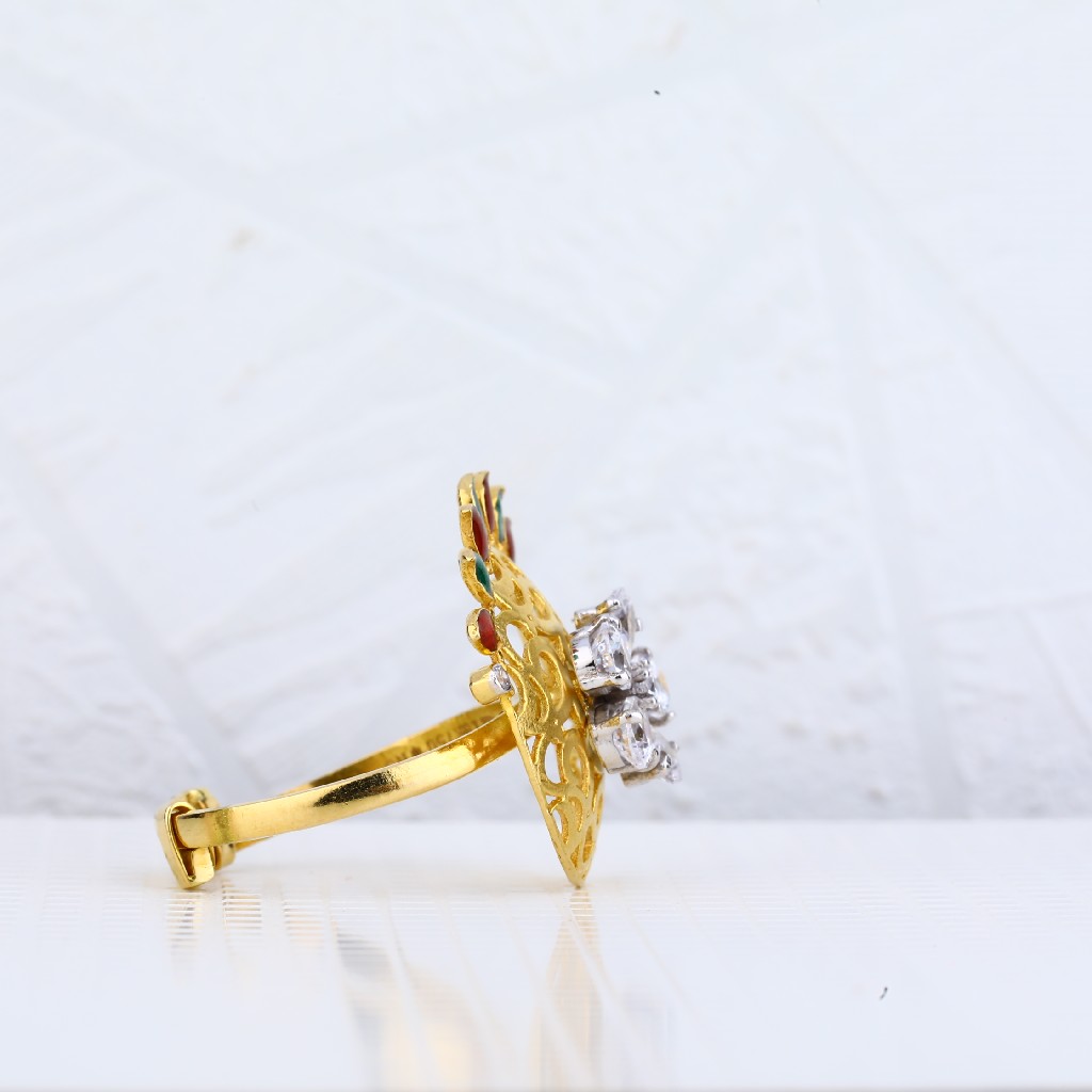 750 Classic Italian Ladies Ring LIR21 - Image 3