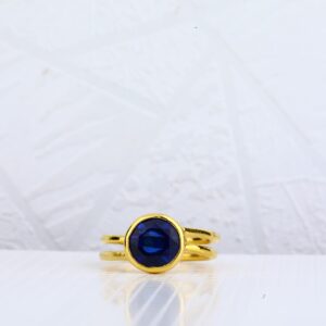 18kt Gold Italian Hallmark ring LIR37