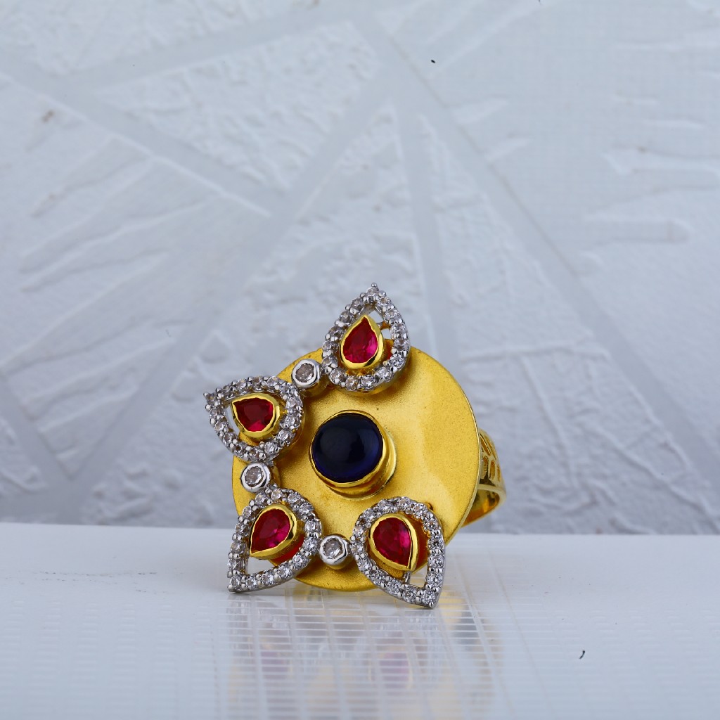 18ct Gold Hallmark Italian Ring LIR48