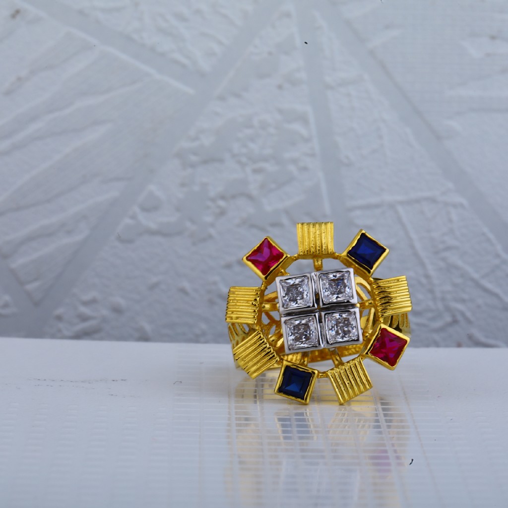 18ct Italian Gold Ring LIR54