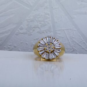 916 italian diamond ring lir11