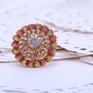 750 Rose Gold Ring RLR428
