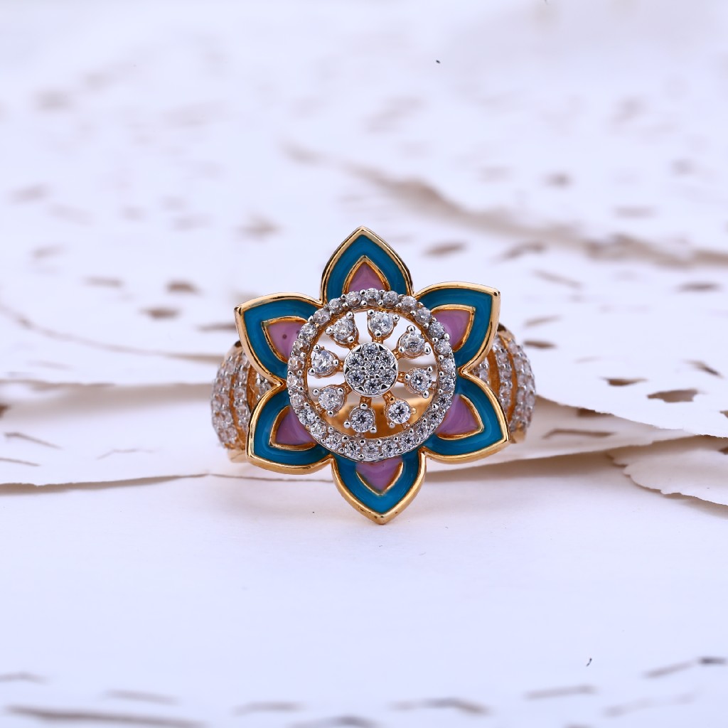 18kt Rose Gold Hallmark Ring RLR434