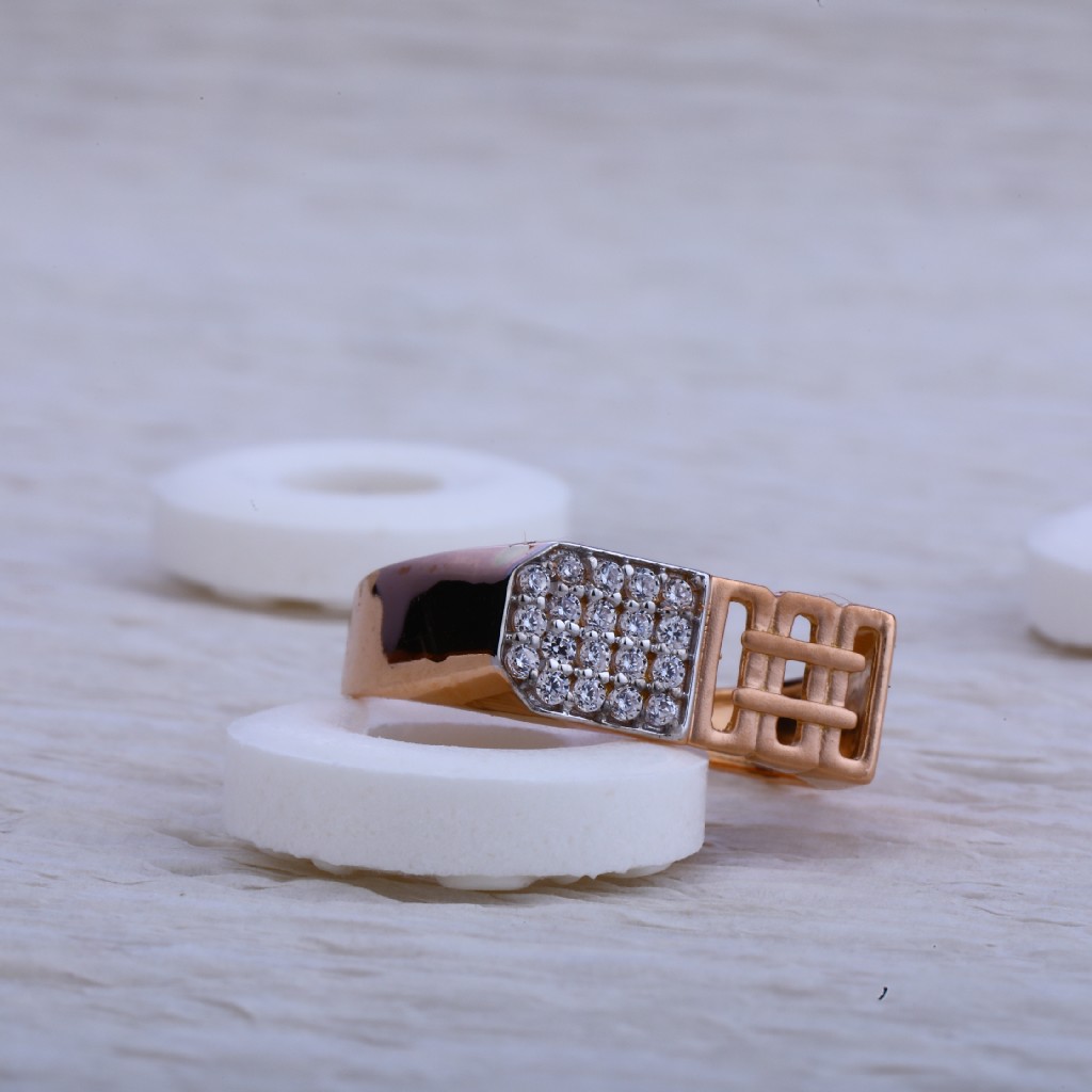 750 Rose Gold Ring RMR26 - Image 3