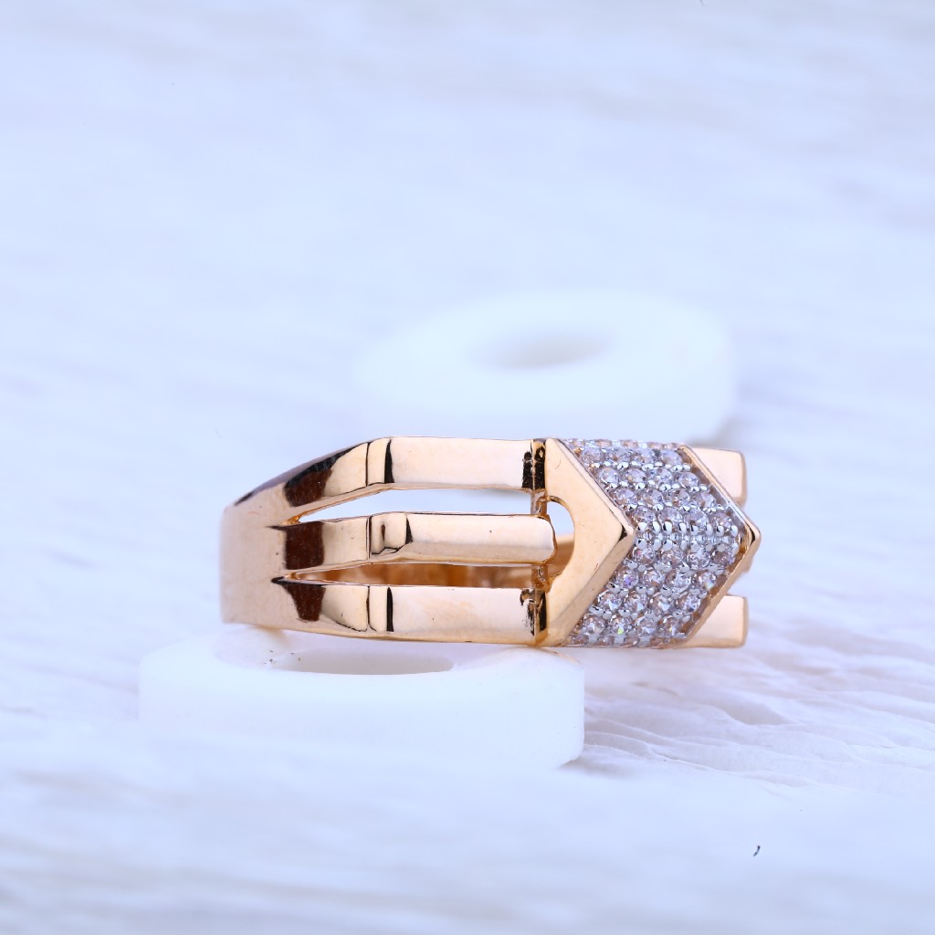 750 Rose Gold Ring RMR38