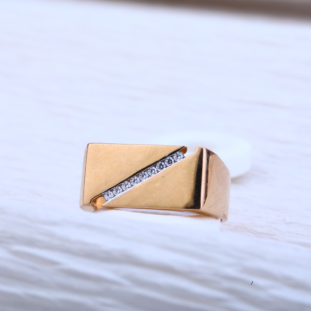 18kt Rose Gold Diamond Ring RMR40